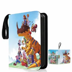 Card Book Holder Binder Album Collection Digimon CCG 400/900 Trading Card Case - Image 2