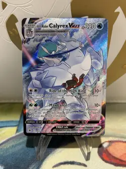Ice Rider Calyrex Vmax TG15/TG30 Pokemon Astral Radiance Ultra Rare Card NM - Image 1