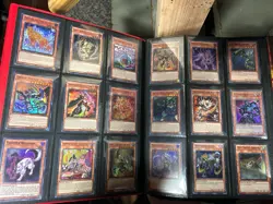 Yugioh! 360-Card Collection Red Binder ALL Holographic Organized NM In Sleeves - Image 2