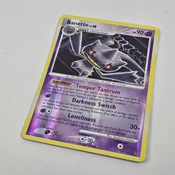 Banette Reverse Holo 19/127 Platinum Pokemon Card Trading TCG - Image 2