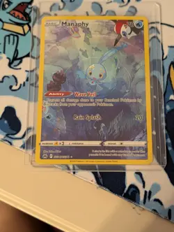 Pokemon TCG Manaphy Crown Zenith Galarian Gallery Card GG06/GG70 NM/M Condition - Image 3