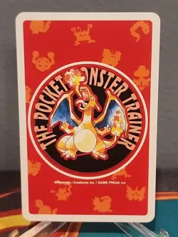 1996 Primeape King of Hearts Pokemon Red Charizard Playing Card Japan Original - Image 2