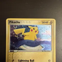 Pokemon TCG Pikachu POP Series 5 12/17 Inverted Back Error Promo Card LP - Image 4