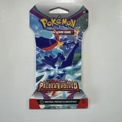 Set of 3 Scarlet & Violet Paldea Evolved Sleeve Booster Packs - 30 Cards Total - Image 2