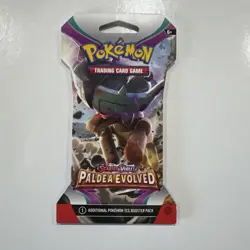 Set of 3 Scarlet & Violet Paldea Evolved Sleeve Booster Packs - 30 Cards Total - Image 4