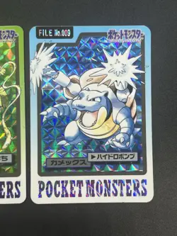 [No Import Duty (US)] Blastoise Venusaur Bandai Carddass Holo Japanese Card - Image 5