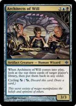4x Architects of Will NM-Mint, Japanese Alara Reborn MTG Magic - Image 1