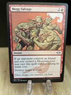 MTG Mogg Salvage Modern Horizons 2 Regular #282/303 Uncommon MH2 NM/M - Image 1