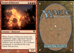 Magic the Gathering -MTG- Tyrant of Discord - Image 1