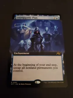 Unstoppable Plan (Extended Art) (Regular) - Aetherdrift (DFT) (382) NM - Image 1