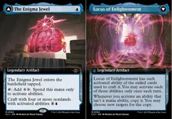 MTG The Enigma Jewel // Locus of Enlightenment - Foil - Extended Art, The Lost C - Image 1
