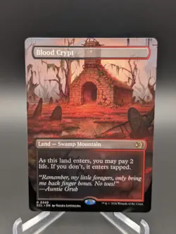 Blood Crypt (Borderless) Lorwyn Eclipsed Regular - Image 1