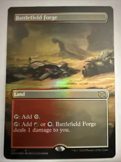 Battlefield Forge (Borderless) The Brothers' War Foil - Image 1