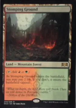 Stomping Ground - Ravnica Allegiance: #259, Magic: The Gathering Nm C277 - Image 1
