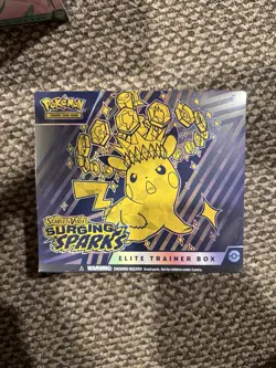 FACTORY SEALED-Pokemon TCG: Surging Sparks Elite Trainer Box ETB SV08-BRAND NEW - Image 1
