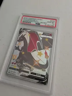 Charizard V Full Art Secret 2020 Pokemon Champions Path #079 PSA 10 - Image 2