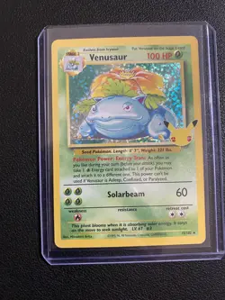 Pokemon TCG Venusaur 15/102 Celebrations: Classic Collection Holo #3 - Image 1