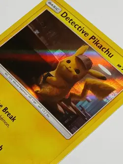 Pikachu - Detective Pikachu - SM190 - Holo Foil Rare - Pokemon Card - Image 2