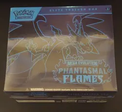 Pokemon Mega Evolution Phantasmal Flames ETB Elite Trainer Box | New & Sealed ✅ - Image 1