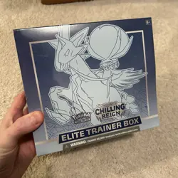 Chilling Reign Elite Trainer Box ETB **Ice Calyrex** (sealed/new) - Image 1