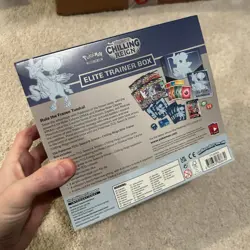 Chilling Reign Elite Trainer Box ETB **Ice Calyrex** (sealed/new) - Image 2