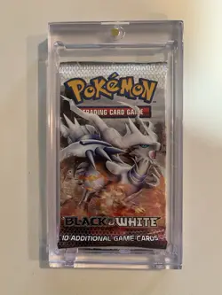 Pokemon B&W Base Set Reshiram Artwork Sealed Booster Pack - Image 3