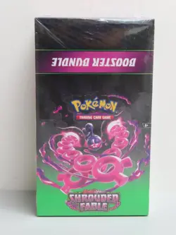2024 Pokemon Scarlet Violet Shrouded Fable Sealed Booster Bundle Display Box (b) - Image 1