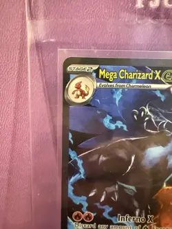 Pokemon Mega Charizard X ex 125/094 SIR Phantasmal Flames Pack Fresh Clean - NM - Image 2