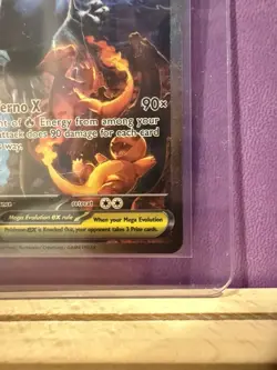 Pokemon Mega Charizard X ex 125/094 SIR Phantasmal Flames Pack Fresh Clean - NM - Image 4