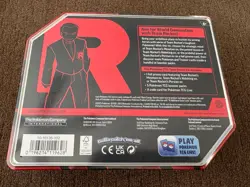 Pokemon Team Rocket Nidoking EX Tin 5 Booster Packs & Promo - FACTORY SEALED - Image 2