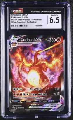 Charizard VMAX *CGC 6.5* Full Art Promo *SWSH261* Sword & Shield * Pokemon - Image 1