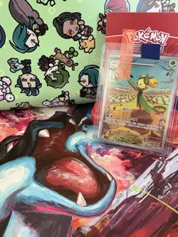 Pokemon Dolliv 079/078 Scarlet EX Art Rare Holo Korean NM - Image 1