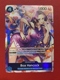 Boa Hancock (Parallel) OP01-078 Romance Dawn Foil One Piece Card TCG - Image 2