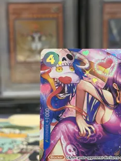Boa Hancock (Parallel) Romance Dawn OP01-078 -NM-ENGLISH-ONE PIECE TCG - Image 2