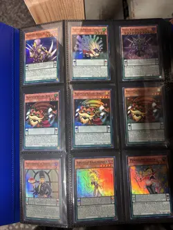 Yugioh! 360-Card ALL Holographic Card Collection Binder Organized NM In Sleeves - Image 1