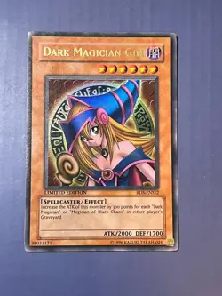 Yugioh Dark Magician Girl RDS-ENSE2 Ultra Rare Limited LP - Image 1