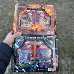 One Piece Trading Card Game Illustration Box Vol 5. and Vol 6. - IN HAND - - Image 1