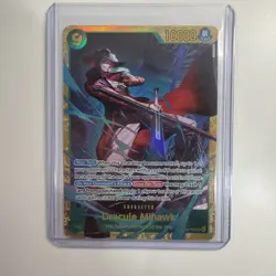 Dracule Mihawk - OP14-119 SEC - THE AZURE SEA'S SEVEN - One Piece TCG English - Image 1