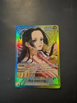 One Piece The Azure Sea’s Seven OP14-041 Boa Hancock Alt Art Leader English- NM - Image 1