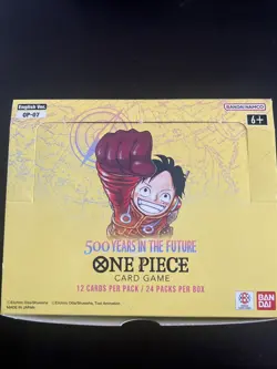 One Piece OP-07 500 Years in the Future Booster Box UNSEALED ENGLISH - Image 1