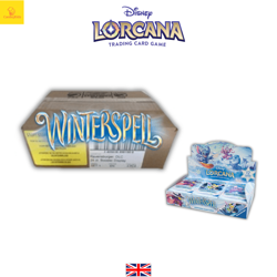 Disney Lorcana Winterspell Sealed Case (4x Booster Box) English OVP 11WSP Preord - Image 1
