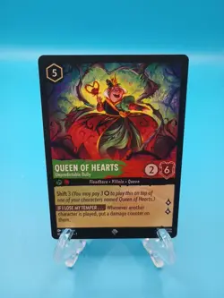 Disney Lorcana- Archazia’s Island-Non Holo -super Rare- 95/204 - Queen of Hearts - Image 1