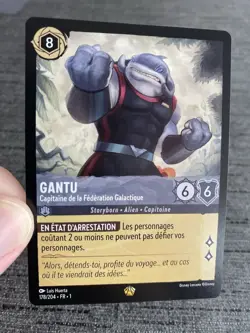 Carte Lorcana Disney TCG Gantu 178/204 Legendaire Chapitre 1 Francais - Image 4