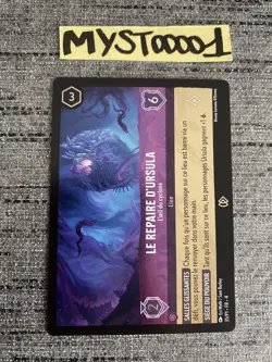 Carte Lorcana Disney TCG Le Repaire D’Ursula 35/P1 Promo Foil FR - Image 1