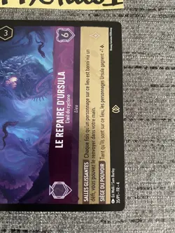 Carte Lorcana Disney TCG Le Repaire D’Ursula 35/P1 Promo Foil FR - Image 4