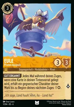 Disney Lorcana Azurblaues Meer Einzelkarten NO FOIL Sleeved NM DE Monatsupdates - Image 2