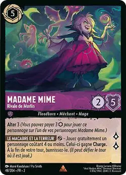 Lorcana - Madam Mim - Rival of Merlin - MINT/NMINT - EN - FOIL - Image 1