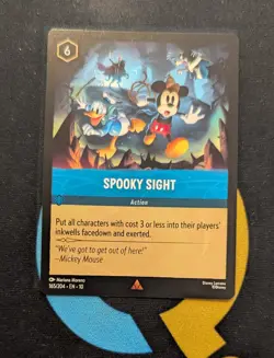 165/204 Spooky Sight Rare Disney Lorcana Set 10 - Image 1
