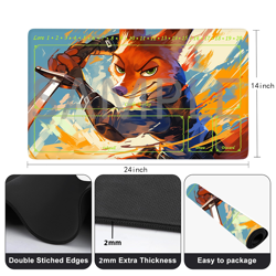 Lorcana Playmat Free Storage Bag Size 24X14IN Protective Mats image30 - Image 2