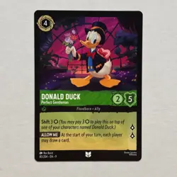 Donald Duck 85/204 Disney Lorcana Fabled Regular Uncommon Card NM - Image 1